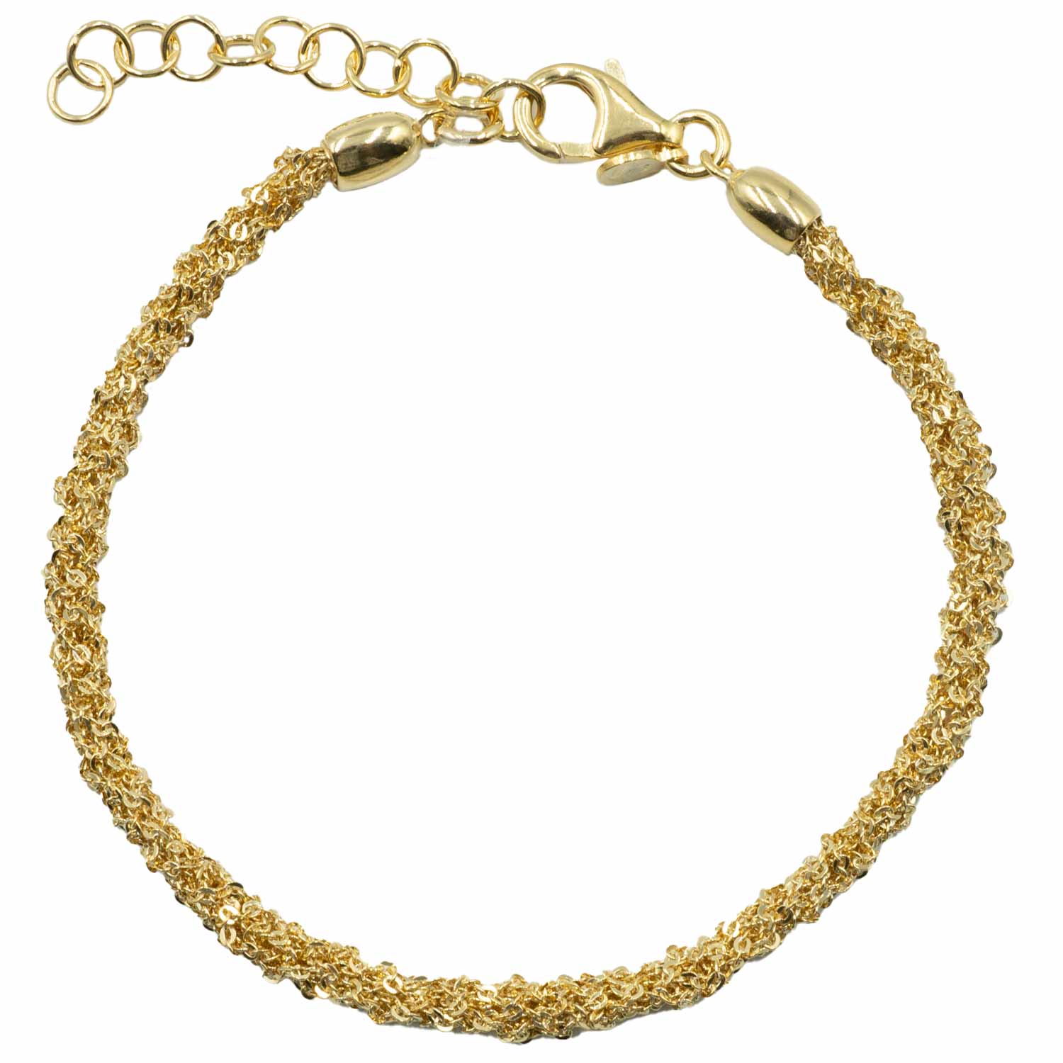 Βραχιόλι Χεριού Ασημένιο Επιχρυσωμένο - SBIT94