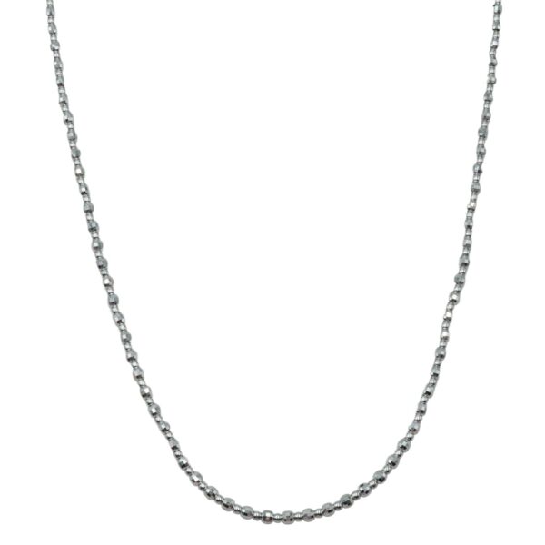 Κολιέ Ασημένιο με Σχέδιο- AS85