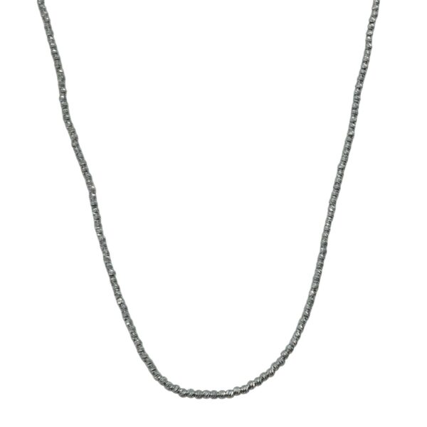 Κολιέ Ασημένιο με Σχέδιο- AS86