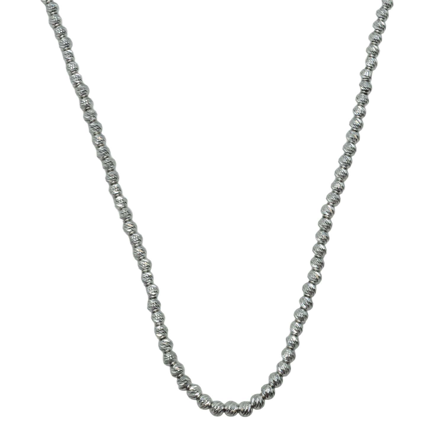 Κολιέ Ασημένιο με Σχέδιο- AS87