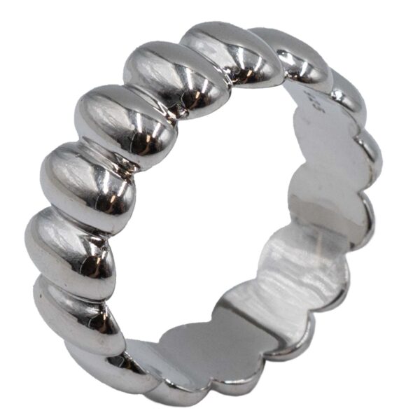 Δαχτυλίδι Ασημένιο Επιπλατινωμένο - TR45