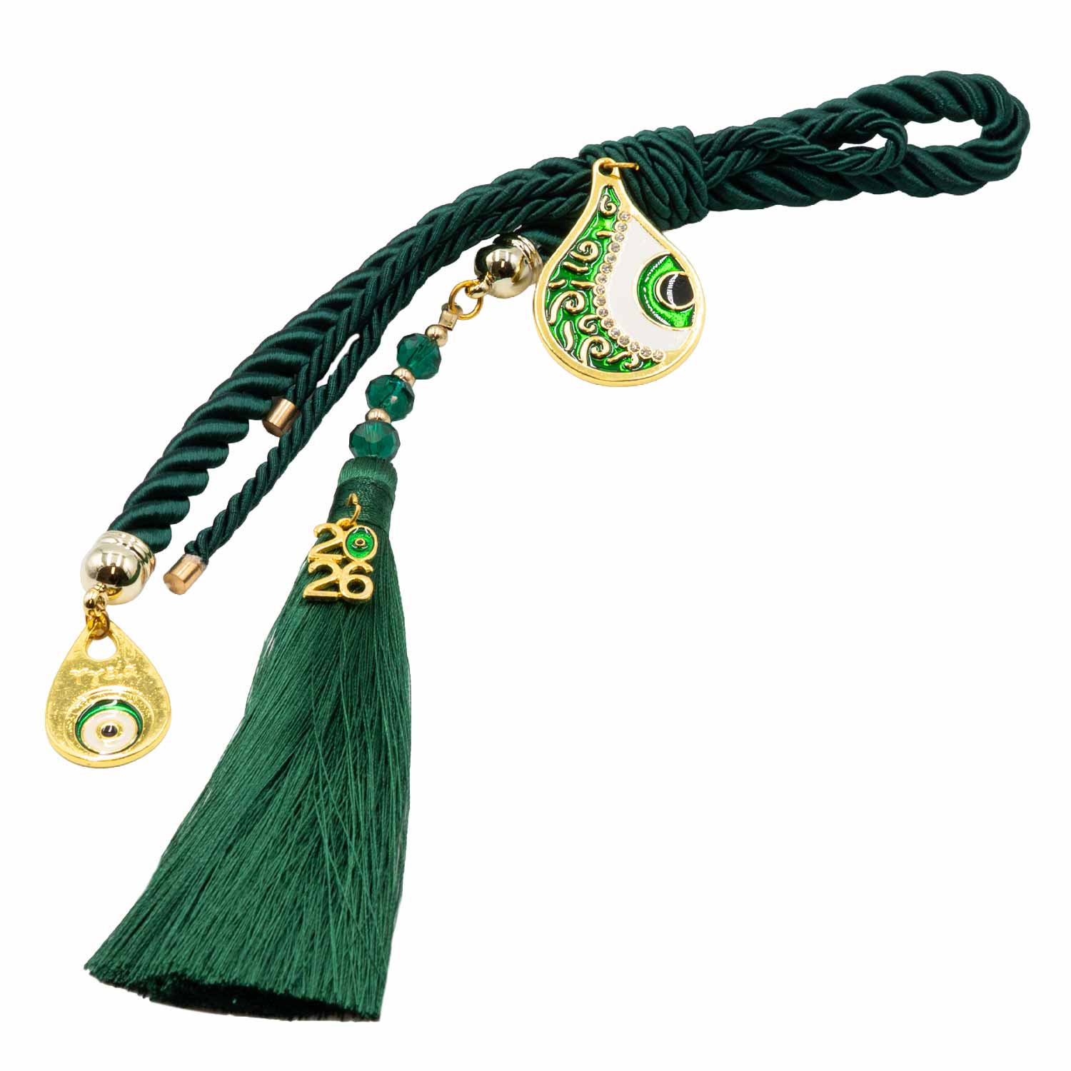 Γούρι Χειροποίητo Μεταλλικό με Σχέδιο - G202709