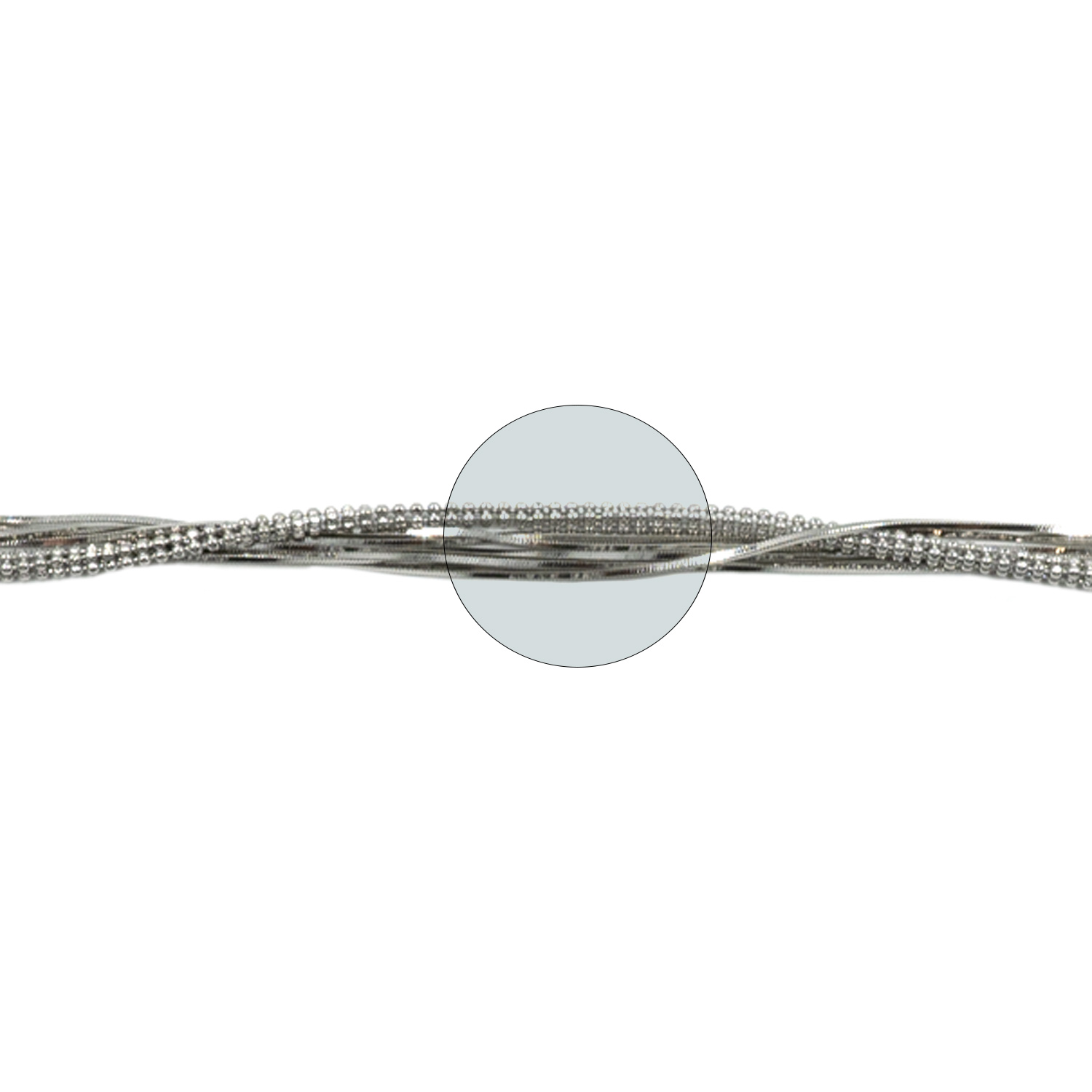 Βραχιόλι Χεριού Ασημένιο Επιπλατινωμένο - SBIT70