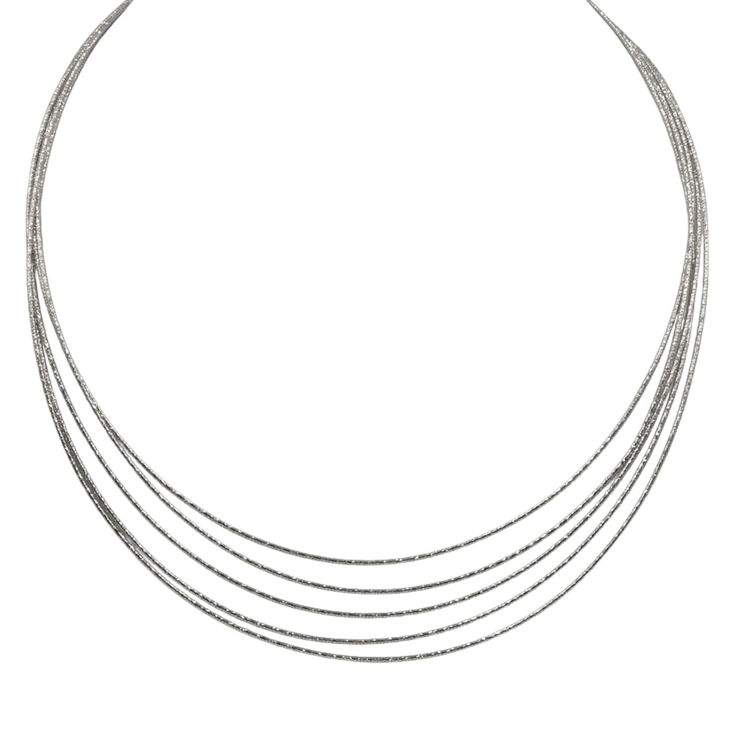 Κολιέ Ασημένιο με Σχέδιο- AS91