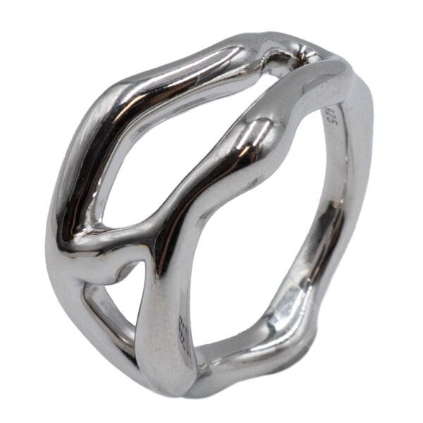 Δαχτυλίδι Ασημένιο Επιπλατινωμένο - TR47