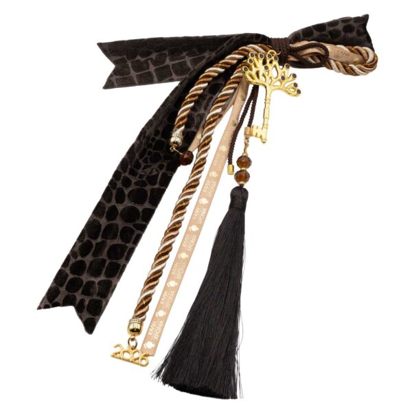 Γούρι Χειροποίητo Μεταλλικό με Σχέδιο - G202625