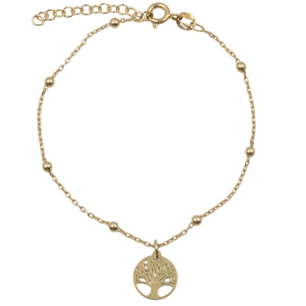 Βραχιόλι Χεριού Ασημένιο Επιχρυσωμένο - SBIT114