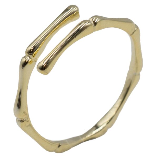 Δαχτυλίδι Ασημένιο Επιχρυσωμένο - TR43