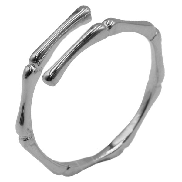 Δαχτυλίδι Ασημένιο Επιπλατινωμένο - TR44