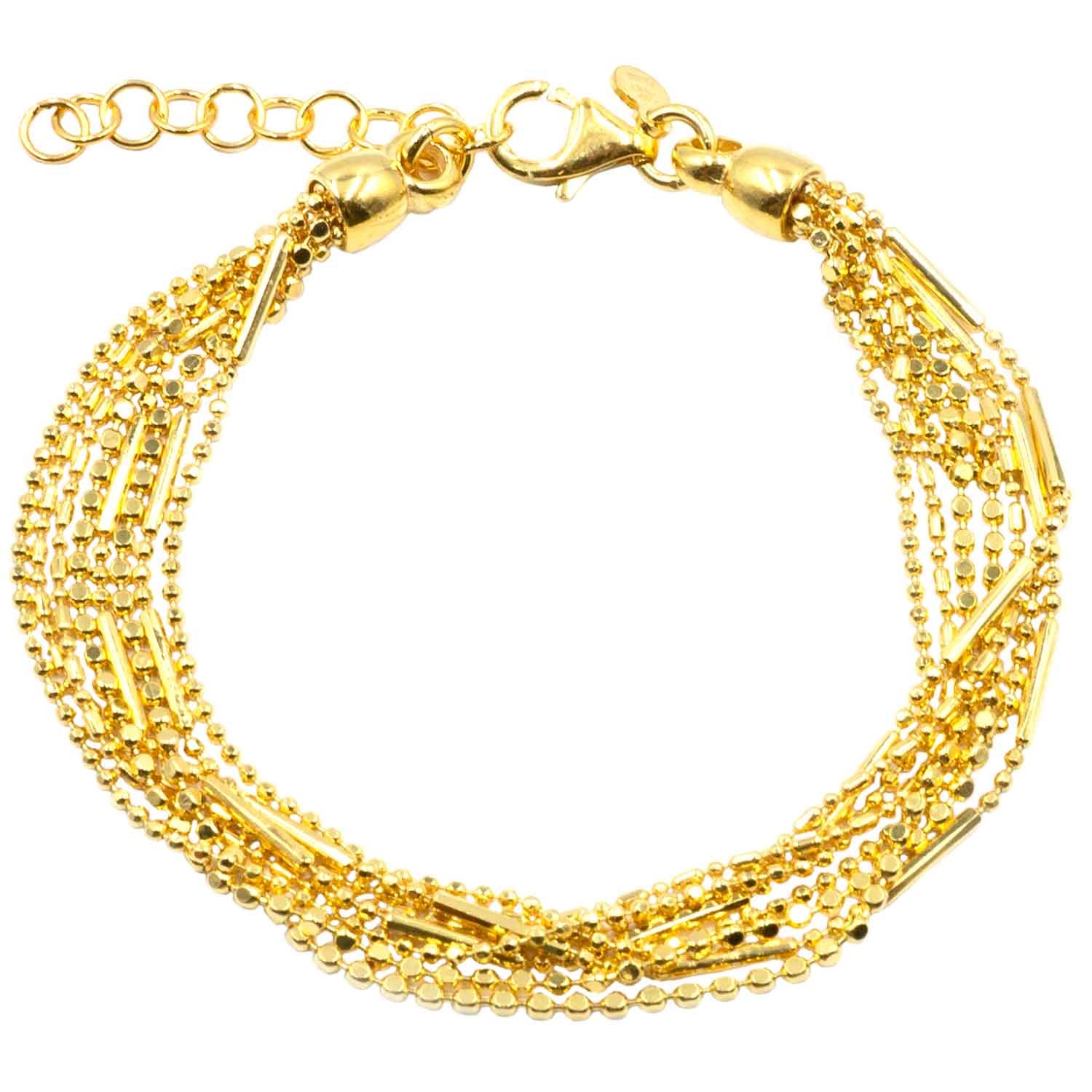 Βραχιόλι Χεριού Ασημένιο Επιχρυσωμένο - SBIT78