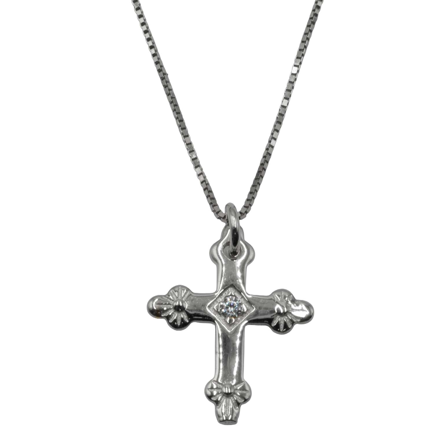 Κολιέ Ασημένιο με Σχέδιο- AS67