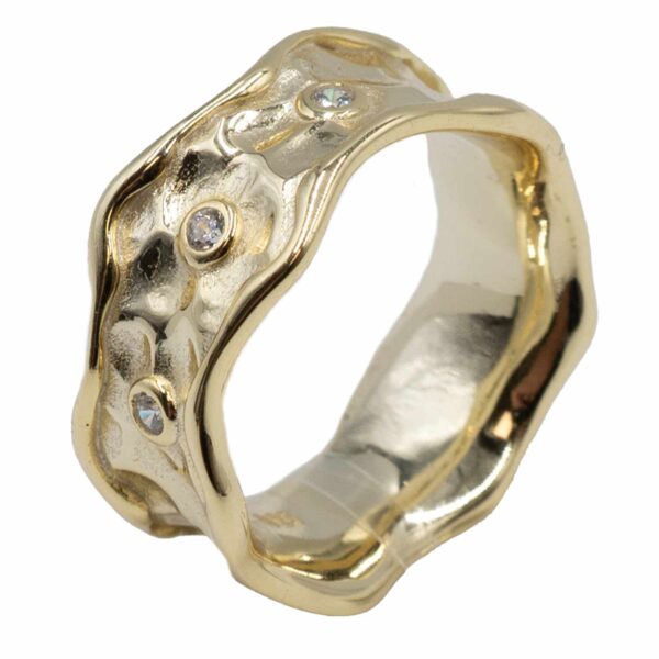 Δαχτυλίδι Ασημένιο Επιχρυσωμένο με Ζιργκόν - TR57