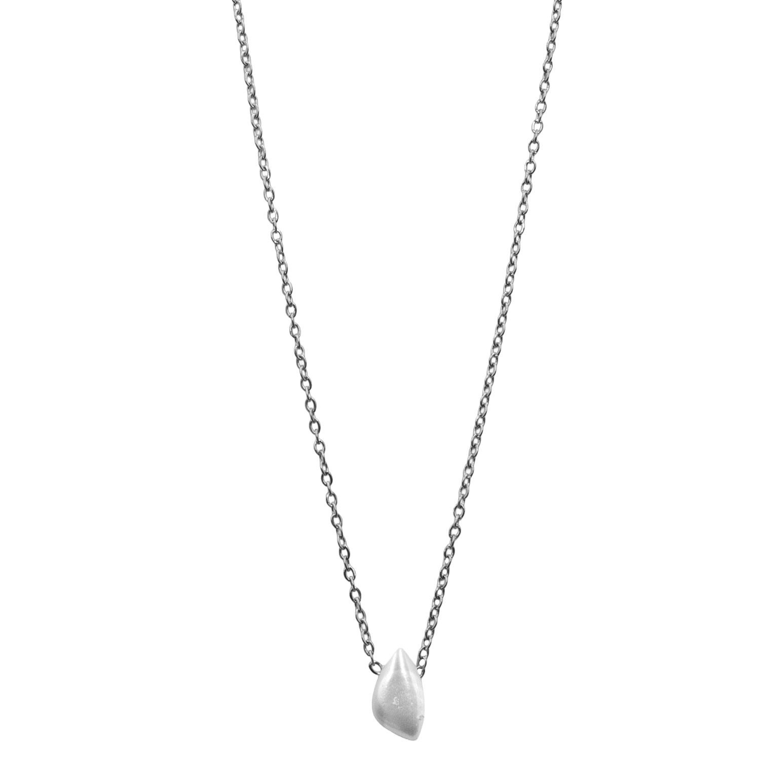 Κολιέ από Ατσάλι με Σχέδιο – KOL56