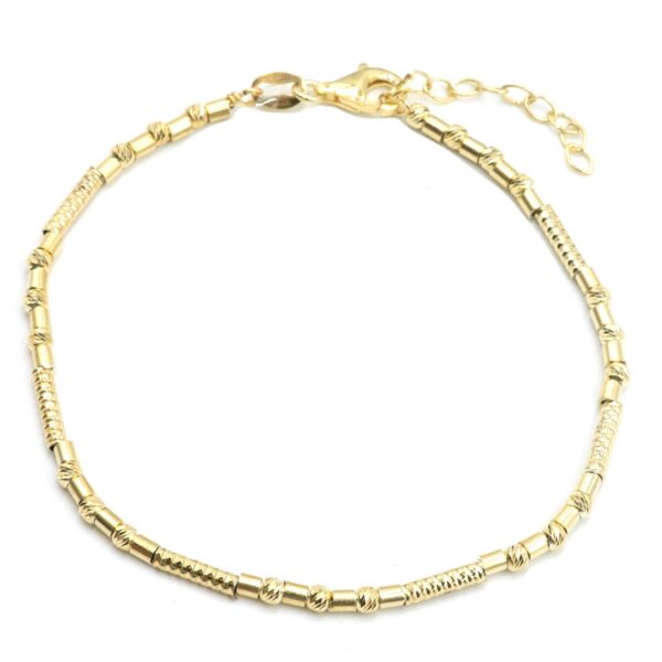 Βραχιόλι Χεριού Ασημένιο Επιχρυσωμένο - SBIT101