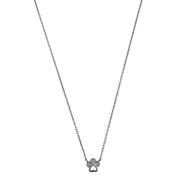 Κολιέ Ασημένιο με Σχέδιο- AS70