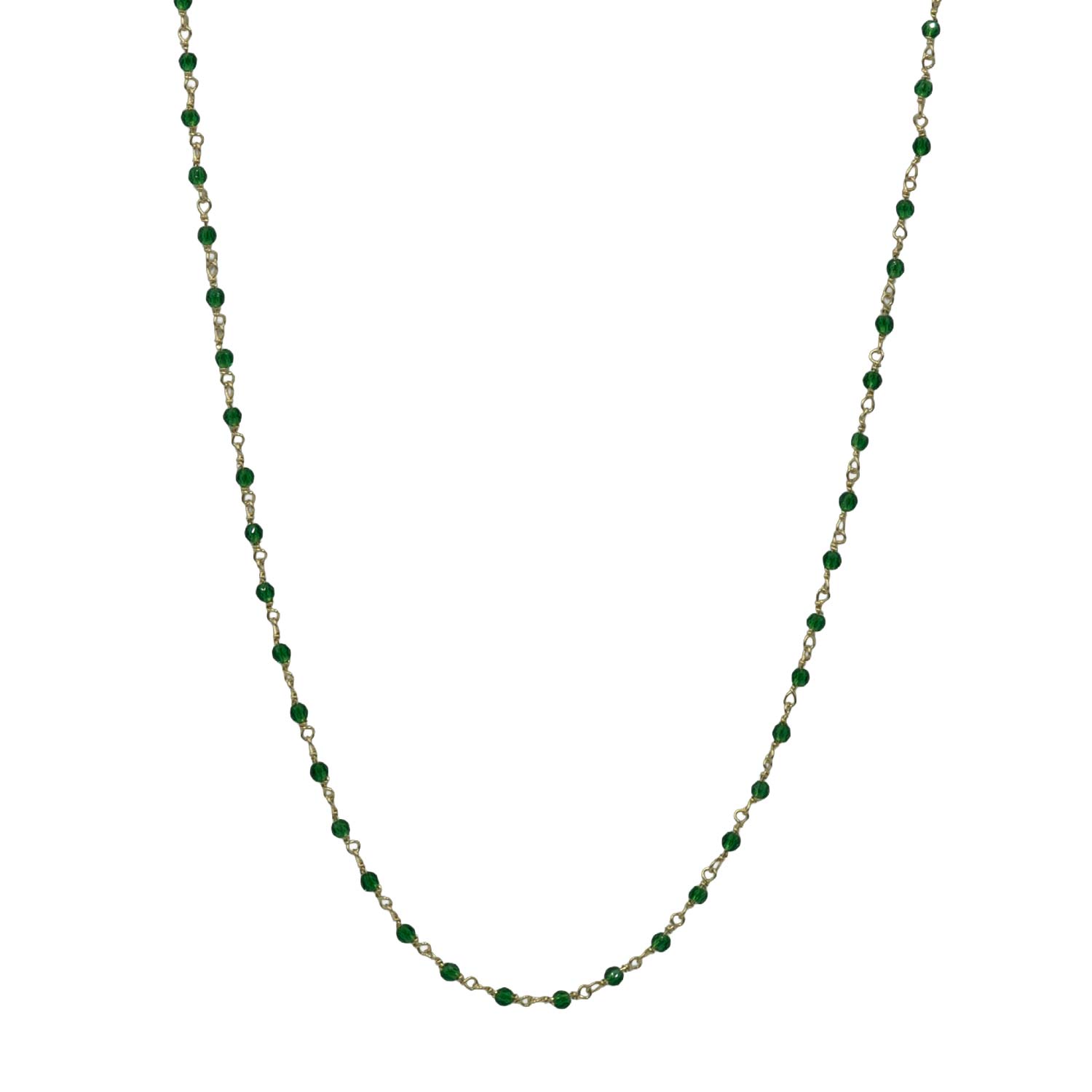 Κολιέ Ασημένιο με Σχέδιο Επιχρυσωμένο- AS19