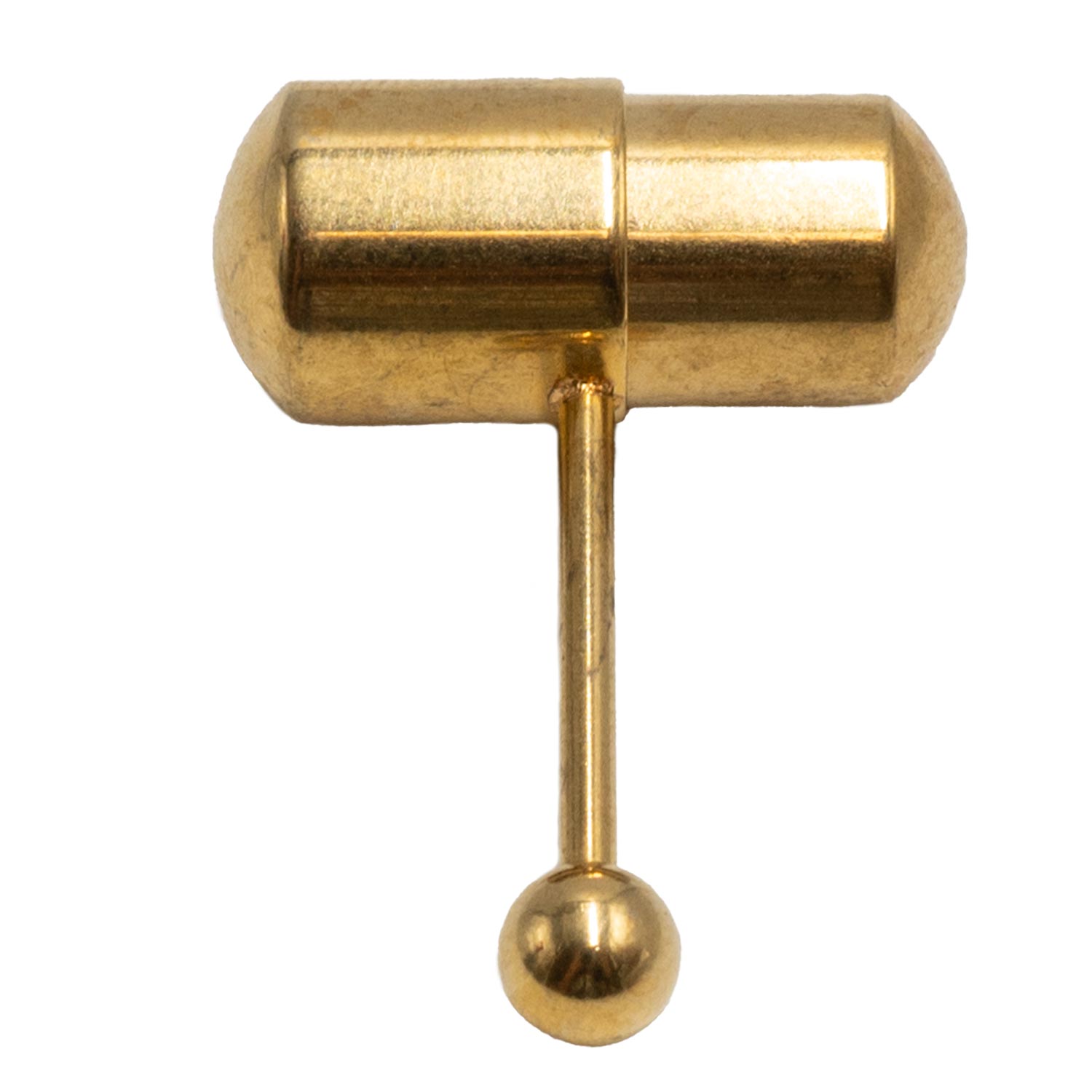 Σκουλαρίκι Γλώσσας από Επιχρυσωμένο Ατσάλι με Δόνηση - NFM104