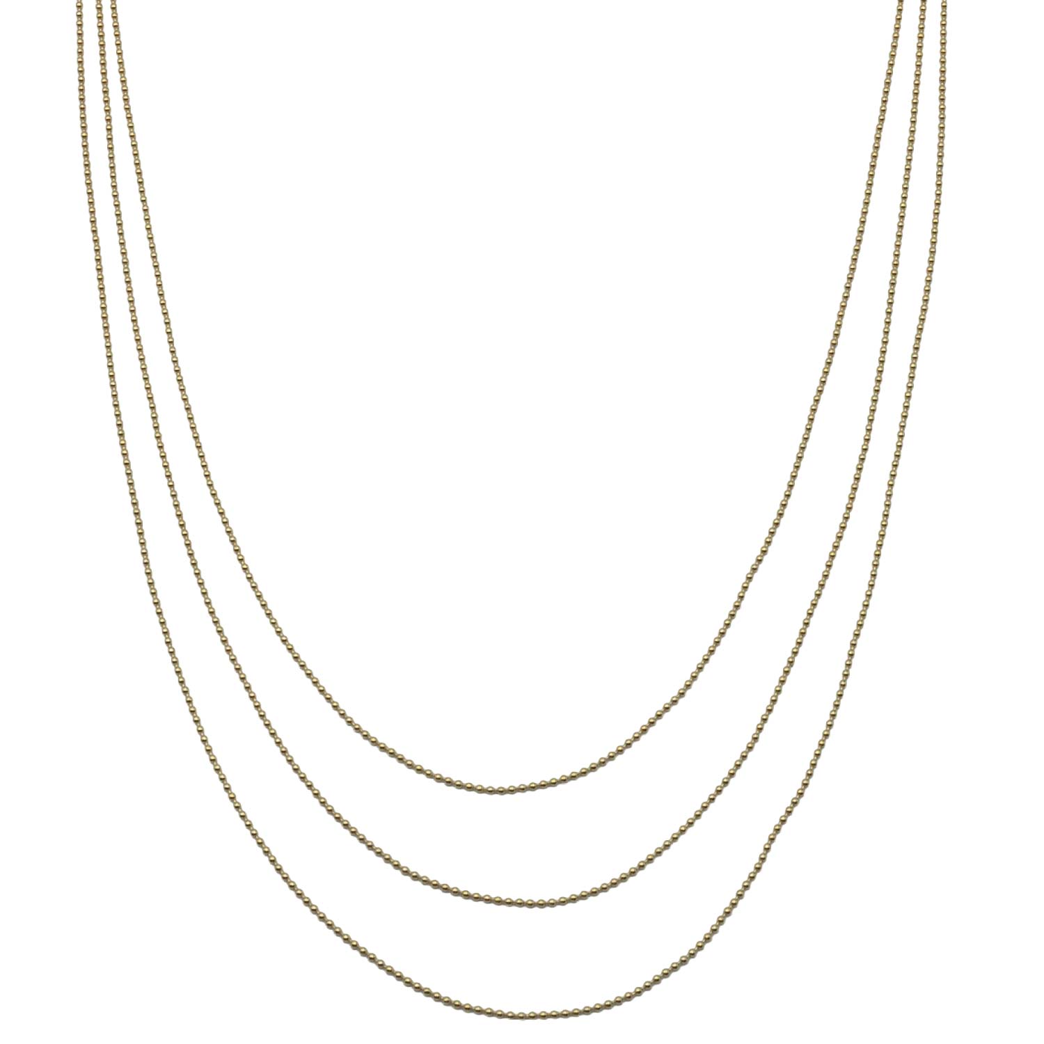 Κολιέ Ασημένιο με Σχέδιο Επιχρυσωμένο- AS21