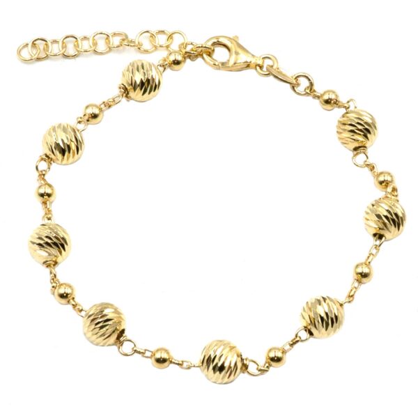 Βραχιόλι Χεριού Ασημένιο Επιχρυσωμένο - SBIT108