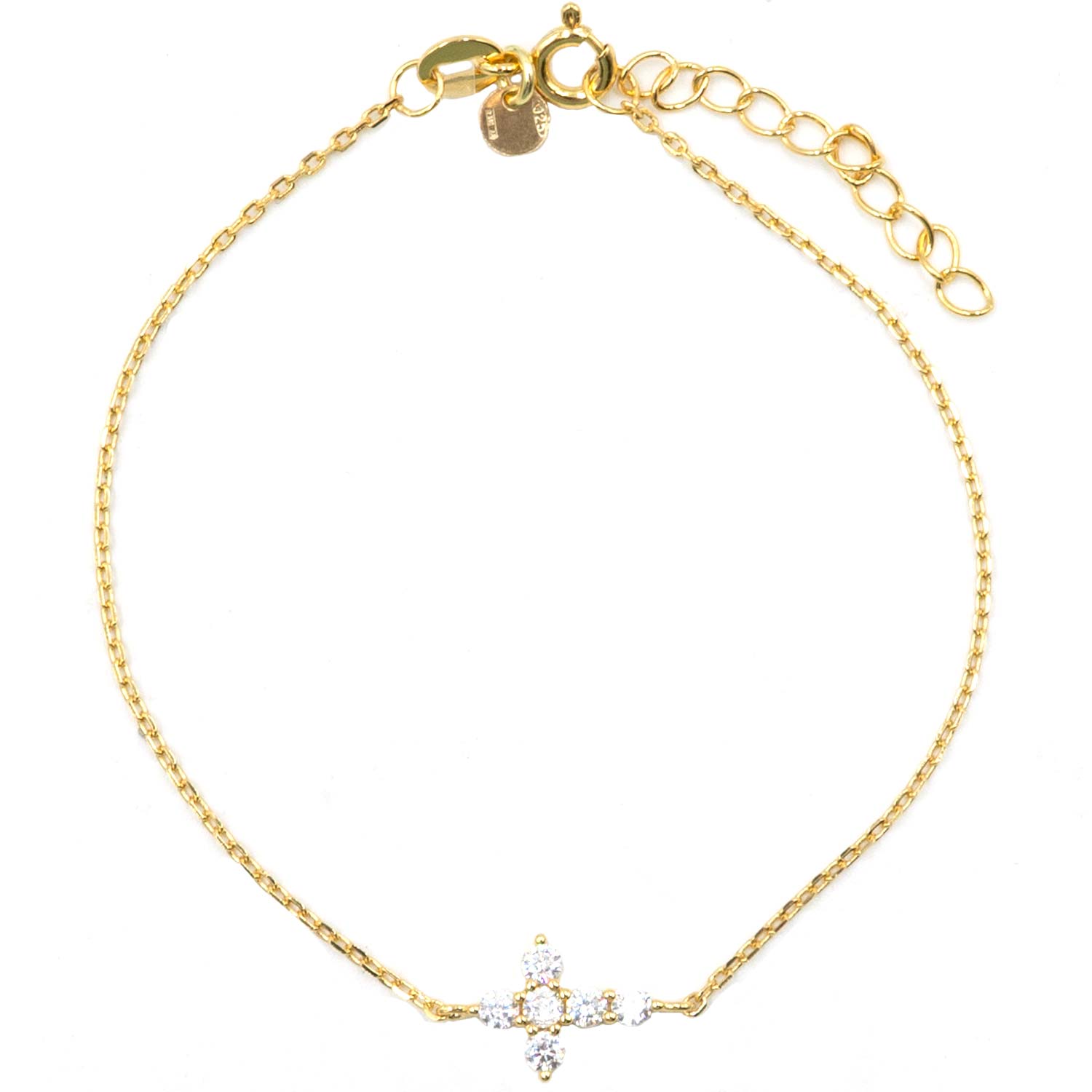 Βραχιόλι Χεριού Ασημένιο Επιχρυσωμένο - SBIT132