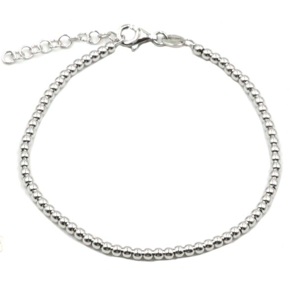 Βραχιόλι Χεριού Ασημένιο Επιπλατινωμένο - SBIT112