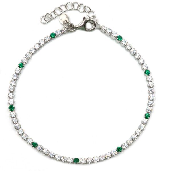 Βραχιόλι Χεριού Ασημένιο Επιπλατινωμένο - SBIT139