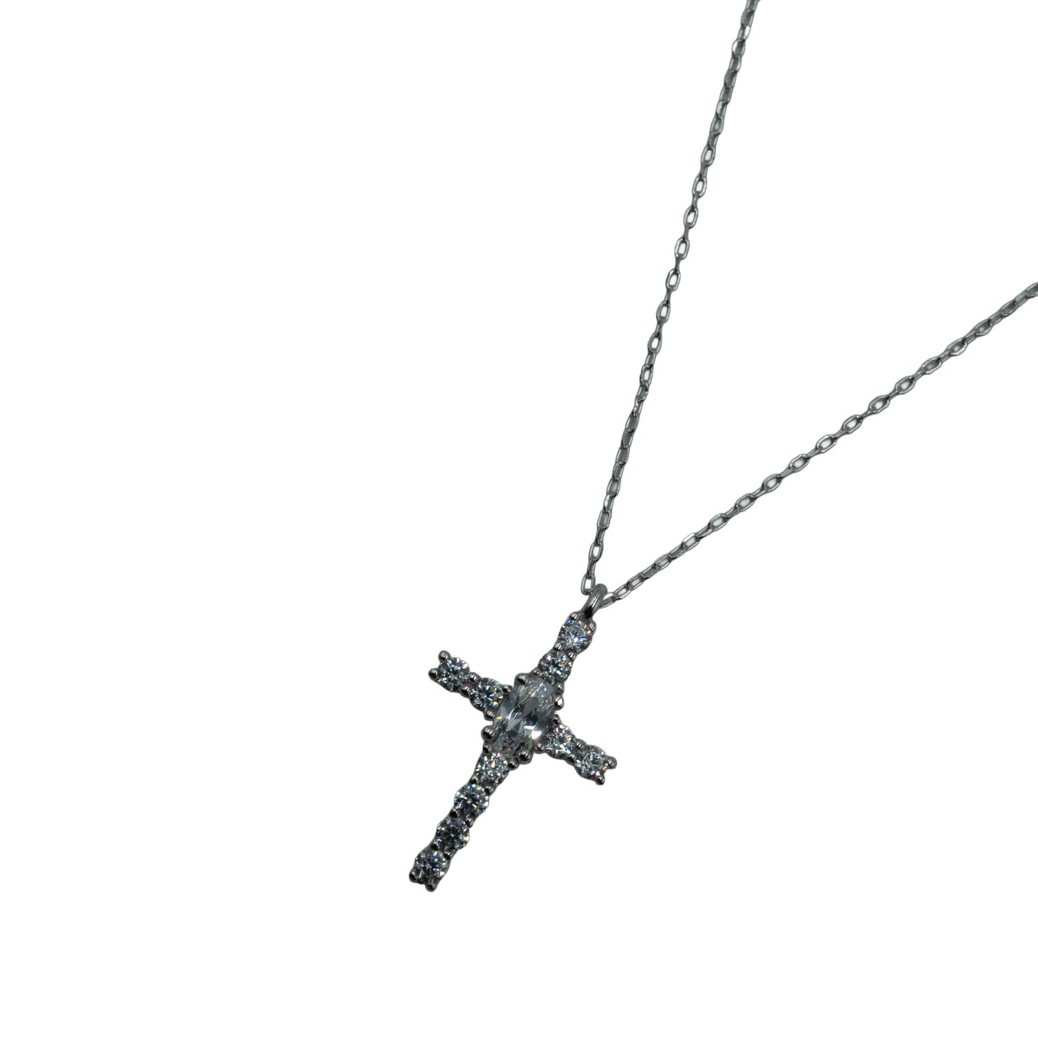 Κολιέ Ασημένιο με Σχέδιο- AS74