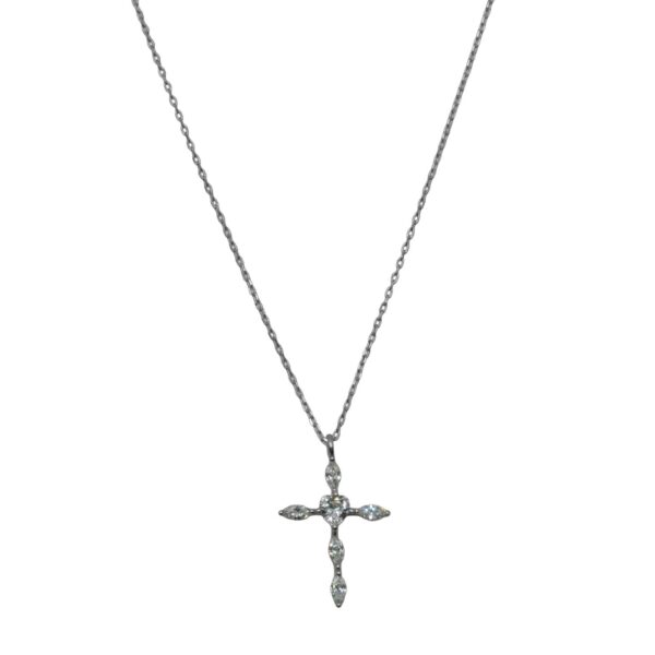 Κολιέ Ασημένιο με Σχέδιο- AS76