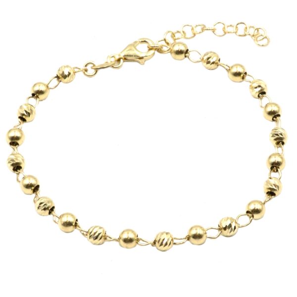 Βραχιόλι Χεριού Ασημένιο Επιχρυσωμένο - SBIT136