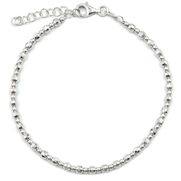 Βραχιόλι Χεριού Ασημένιο Επιπλατινωμένο - SBIT141