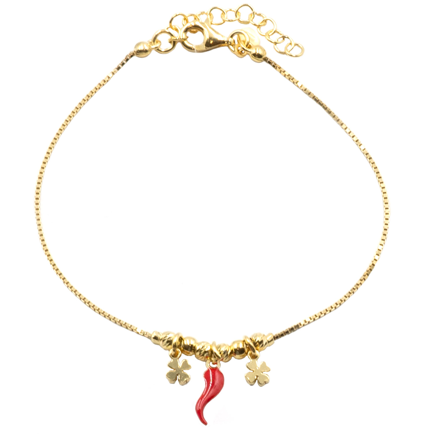 Βραχιόλι Χεριού Ασημένιο Επιχρυσωμένο - SBIT83