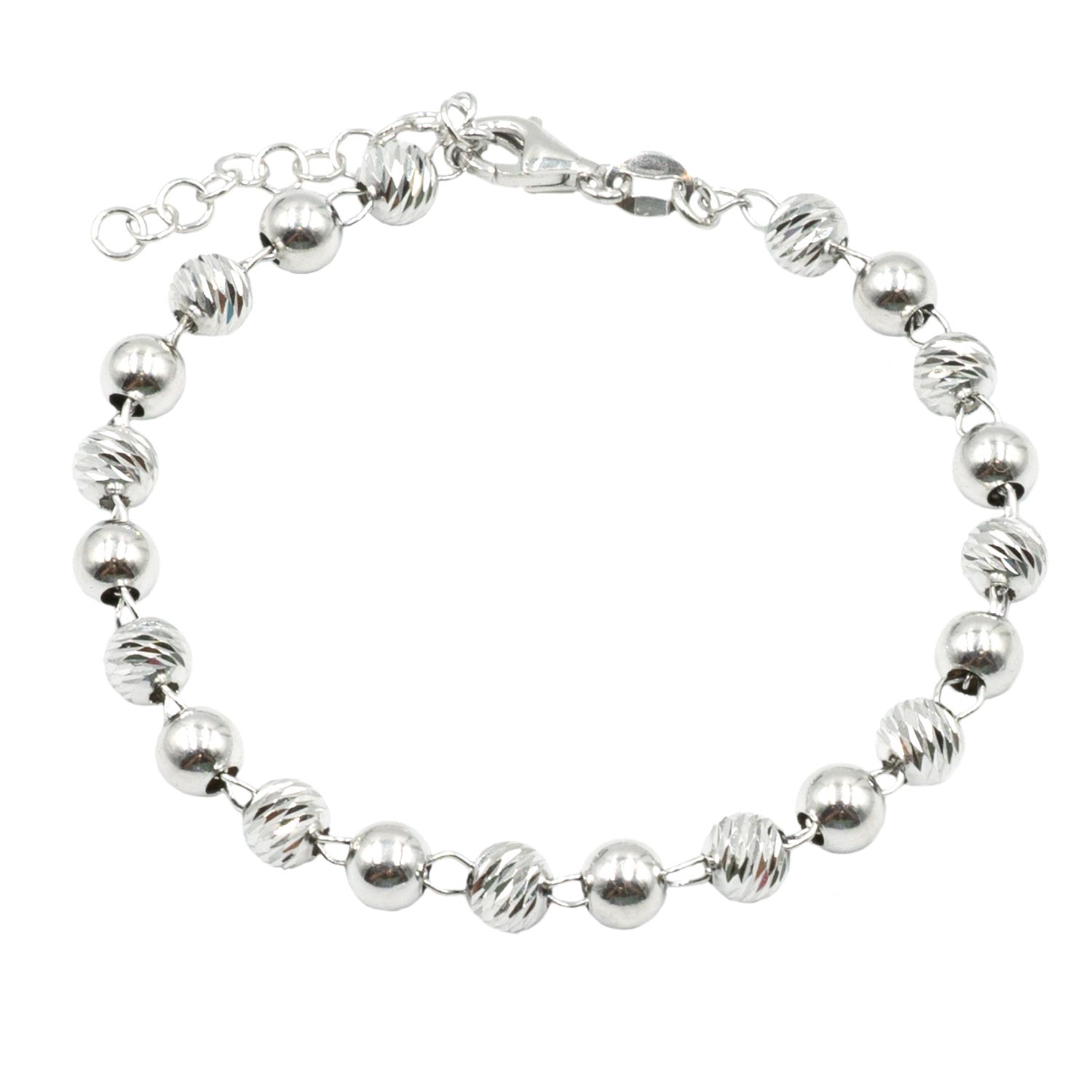 Βραχιόλι Χεριού Ασημένιο Επιπλατινωμένο - SBIT79