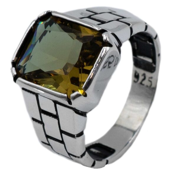 Δαχτυλίδι Ασημένιο με Ζιργκόν - TR63