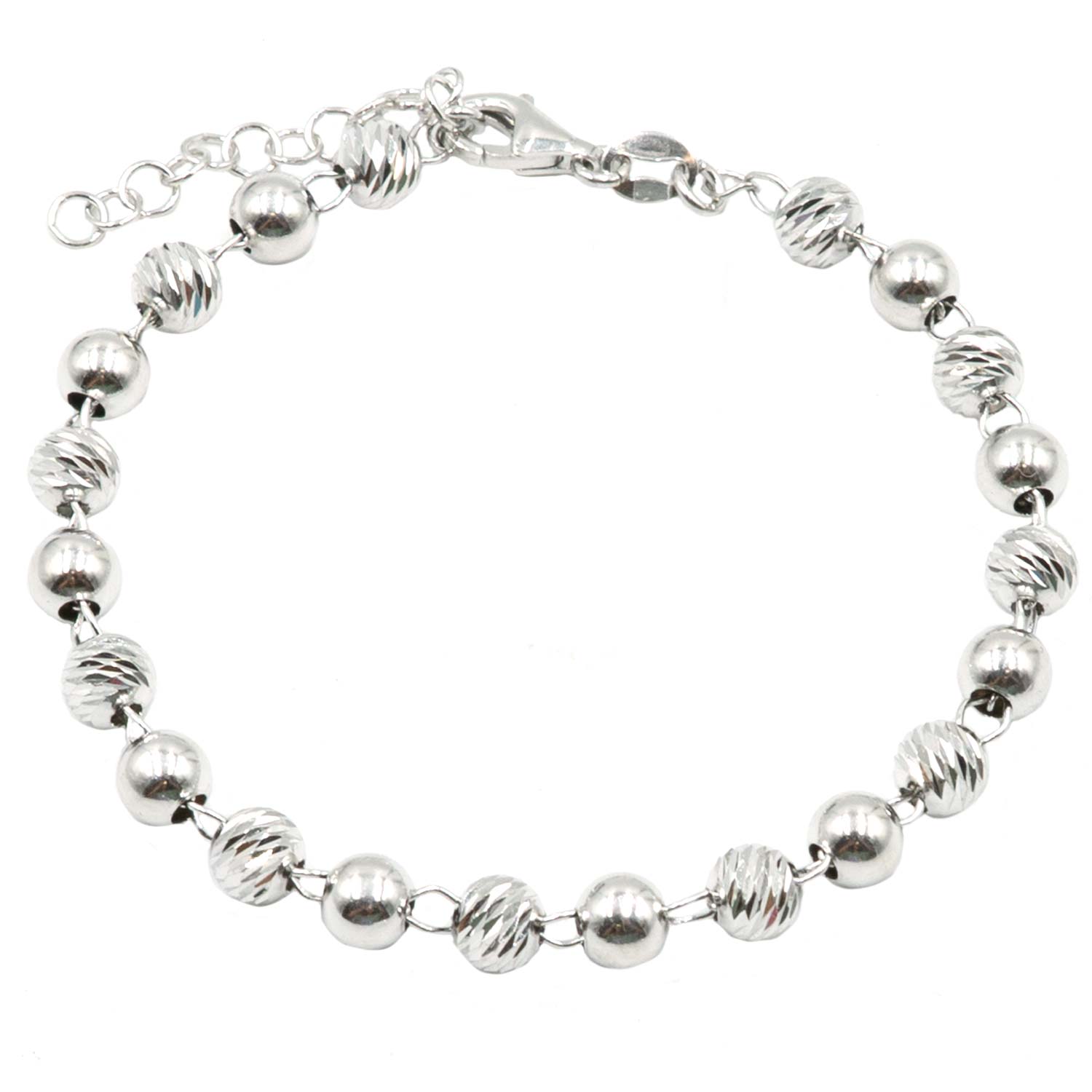 Βραχιόλι Χεριού Ασημένιο Επιπλατινωμένο - SBIT147