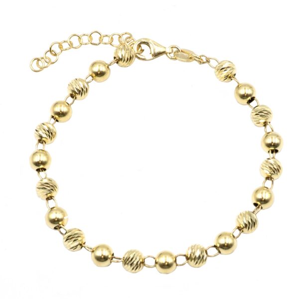 Βραχιόλι Χεριού Ασημένιο Επιχρυσωμένο - SBIT97