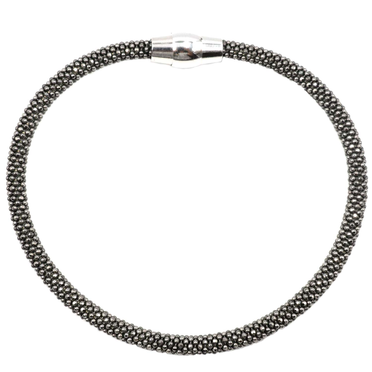 Βραχιόλι Χεριού Ασημένιο με Ανοδίωση - SBIT89