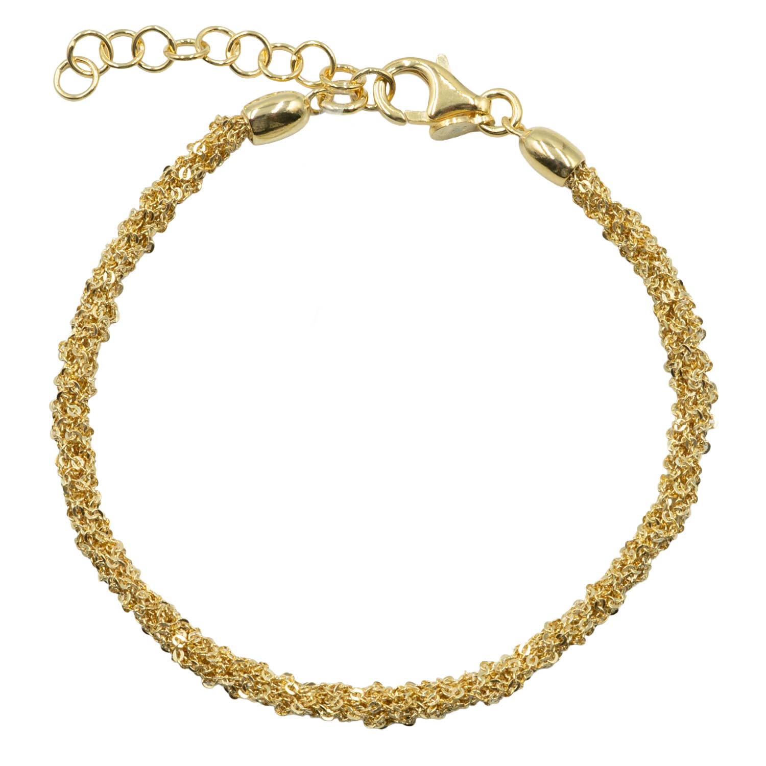 Βραχιόλι Χεριού Ασημένιο Επιχρυσωμένο - SBIT124