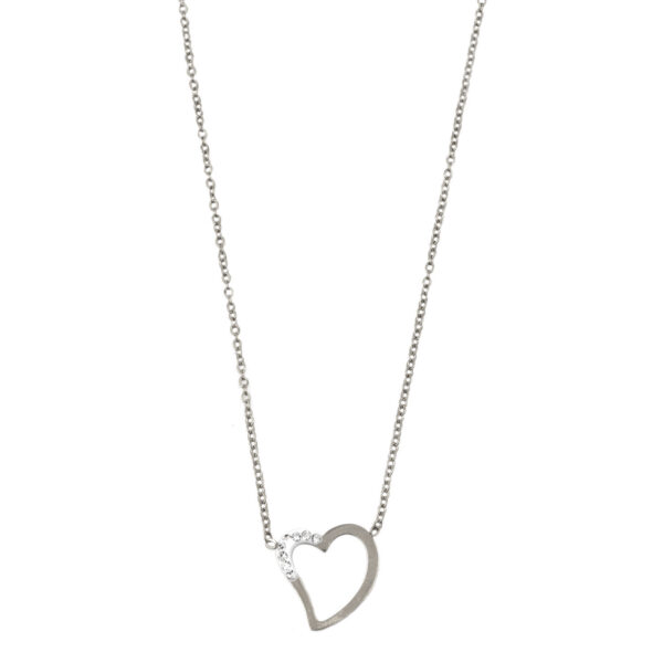 Κολιέ από Ατσάλι με Σχέδιο – KOL60