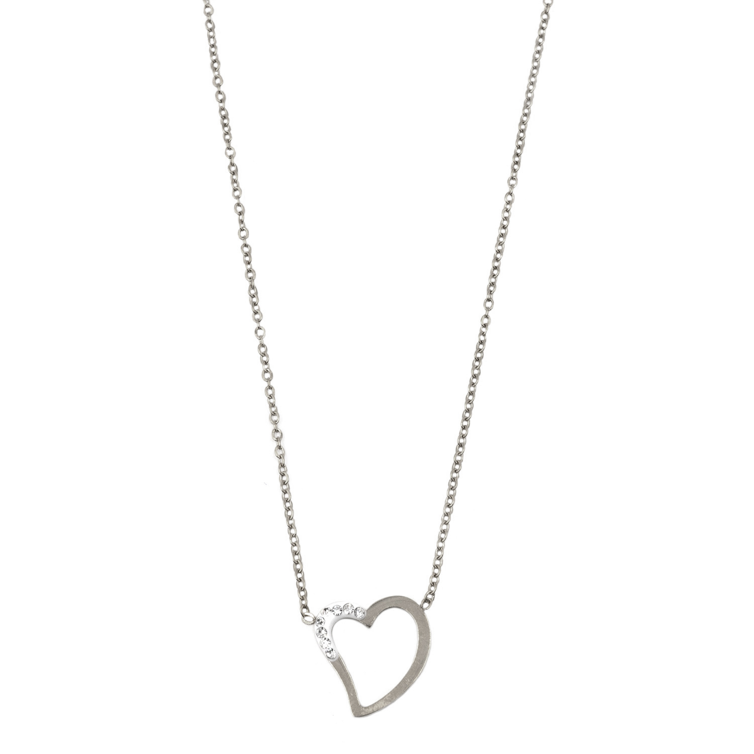 Κολιέ από Ατσάλι με Σχέδιο – KOL60