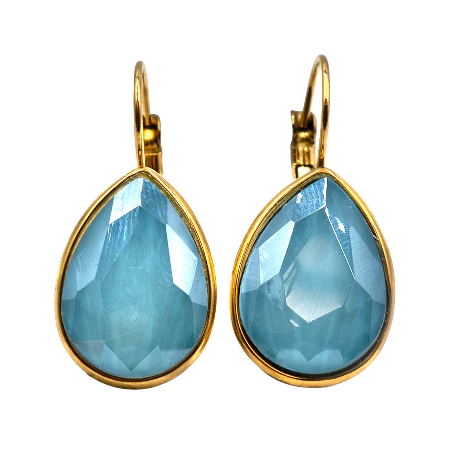 Σκουλαρίκια Αυτιού από Χειρουργικό Ατσάλι Επιχρυσωμένο - ATSEAR85