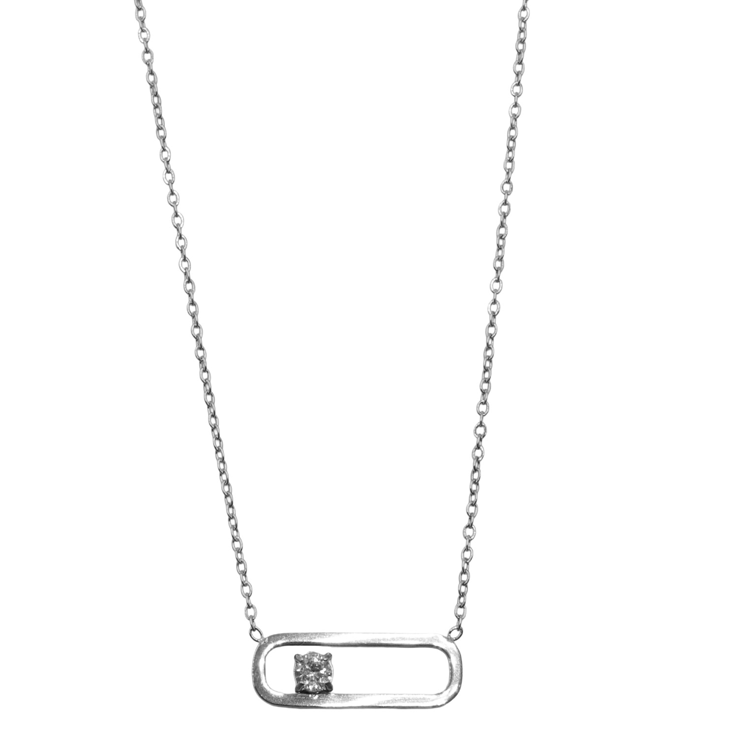 Κολιέ από Ατσάλι με Σχέδιο – KOL55