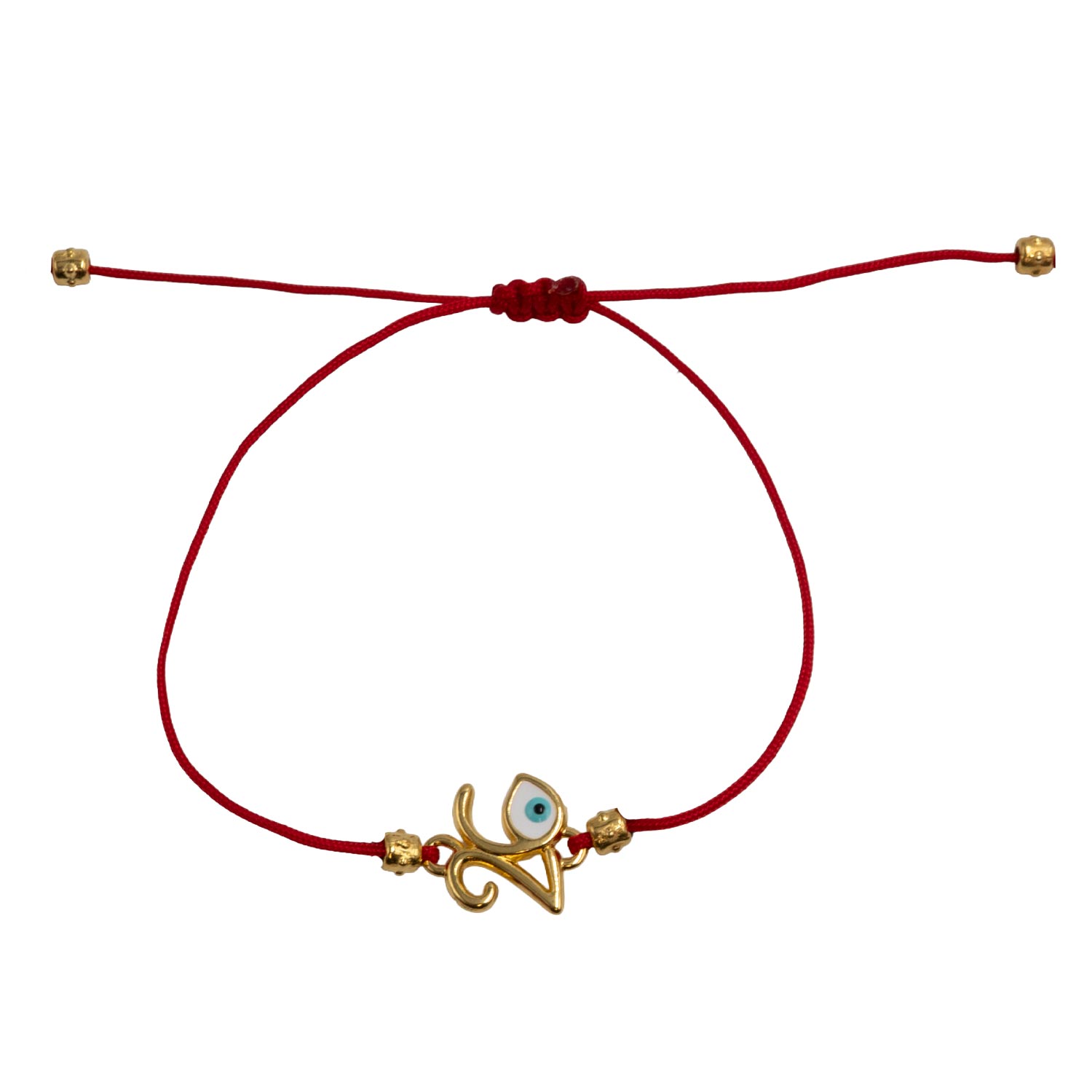 Γούρι Χειροποίητo βραχιόλι Επιχρυσωμένο με Σχέδιο - G202608