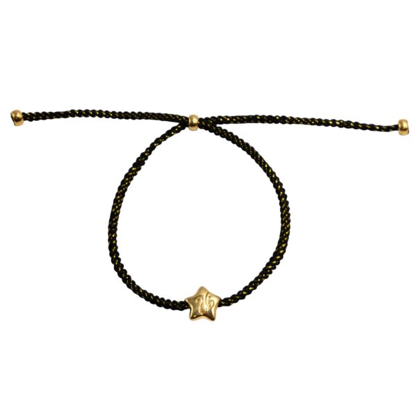 Γούρι Χειροποίητo βραχιόλι Επιχρυσωμένο με Σχέδιο - G202603