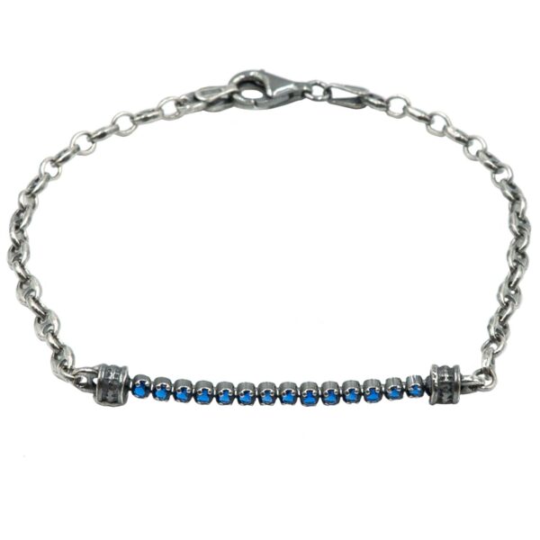 Βραχιόλι Χεριού Ασημένιο Επιπλατινωμένο - SBIT167