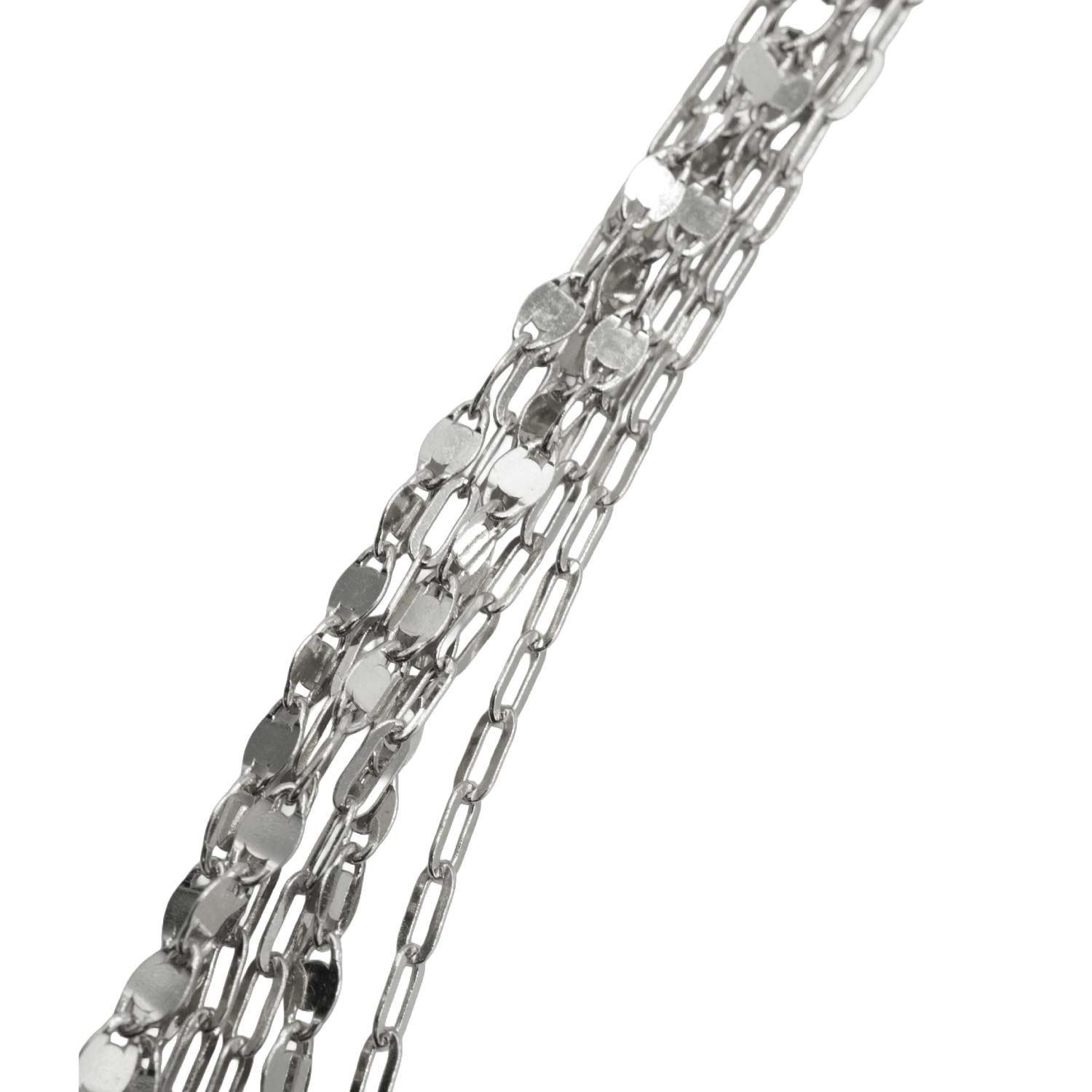 Κολιέ Ασημένιο με Σχέδιο- AS88