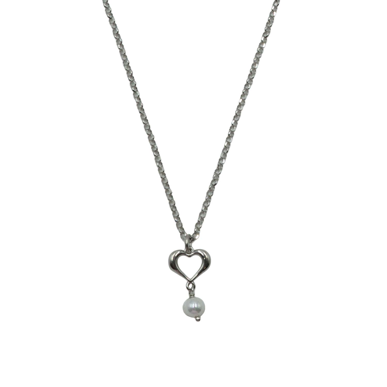 Κολιέ Ασημένιο με Σχέδιο- AS94