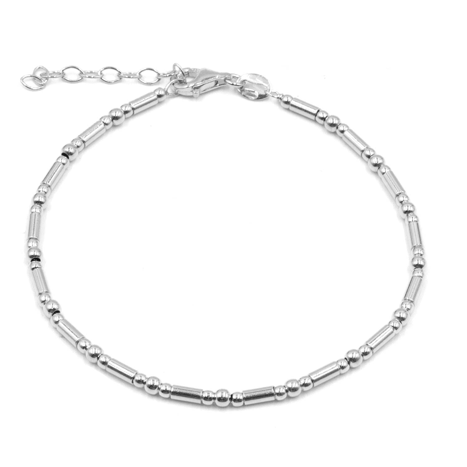 Βραχιόλι Χεριού Ασημένιο Επιπλατινωμένο - SBIT173