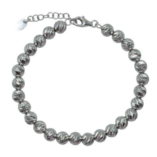 Βραχιόλι Χεριού Ασημένιο Επιπλατινωμένο - SBIT192