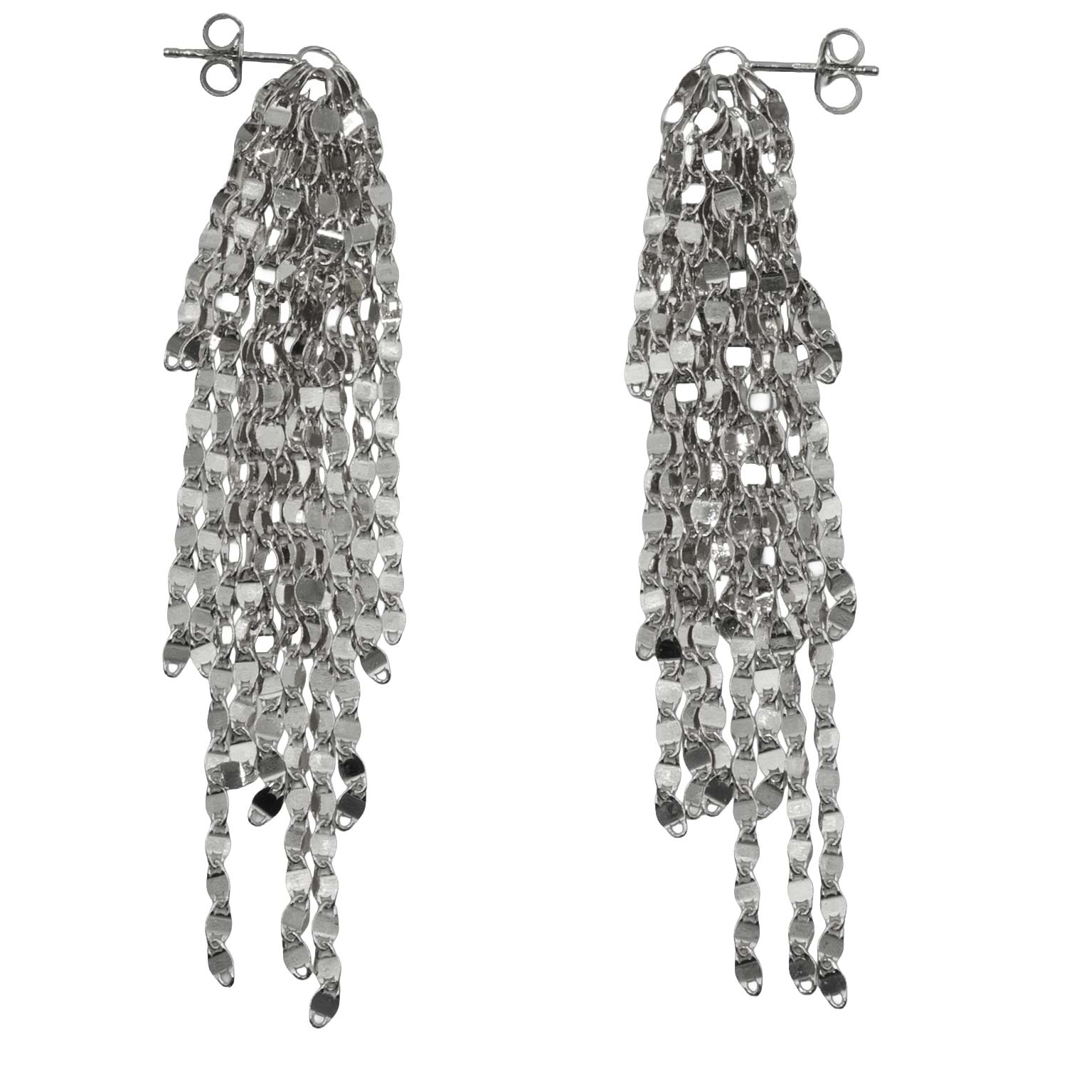 Σκουλαρίκια Αυτιού Ασημένια Επιπλατινωμένα - EIT132