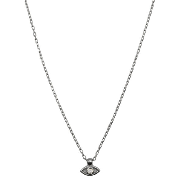 Κολιέ Ασημένιο με Σχέδιο- AS106